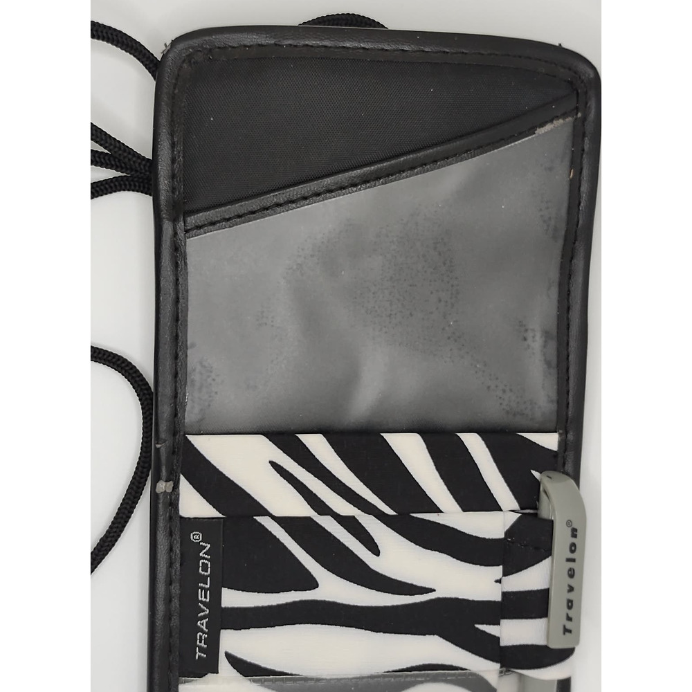Zebra travelon bag multi pockets